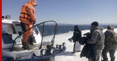 Под Петербургом около 90 рыбаков спасли с оторвавшихся в Финском заливе льдин