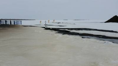 В Саратовской области прорвало нефтепровод