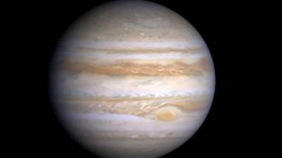 Мощные стратосферные ветра зафиксировали астрономы на Юпитере