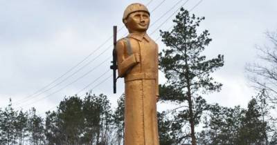 "Вова Путин": в Житомирской области памятник погибшим солдатам сравнили с президентом РФ