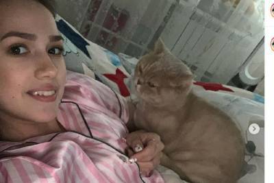 Алина Загитова сообщила о смерти своей кошки Ириски