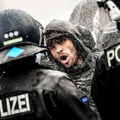 В Германии произошли столкновения в ходе акции протеста