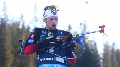 Легрейд выиграл пасьют на этапе КМ по биатлону в Эстерсунде, Гараничев — 12-й