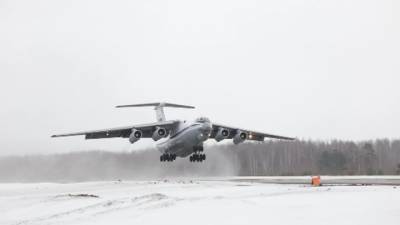 Новости на "России 24". Учения военно-транспортной авиации на Ил-76