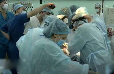 В Запорожье провели операцию по трансплантации органов умершего донора четырём пациентам (видео)