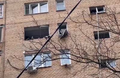 Открытое горение ликвидировали на месте взрыва в многоэтажке в Химках