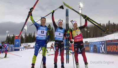Норвежка Олсбю Ройселанд выиграла гонку преследования этапе КМ в Эстерсунде; Пидгрушная – 30-я - «Биатлон»
