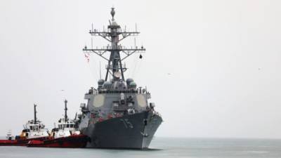Второй за сутки корабль США с ракетами "Томагавк" вошел в Черное море: видео