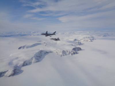 В Арктике стартовали совместные учения ВВС Канады и США