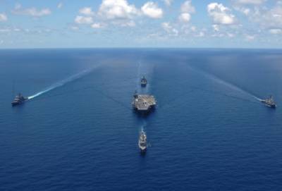 Сразу 18 боевых кораблей НАТО проведут учения у границ РФ в Черном море