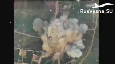 Удары авиации ВКС РФ уничтожили базу подготовки террористов в Сирии