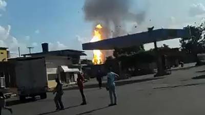 Масштабный взрыв на нефтезаводе в Венесуэле: власти назвали это терактом – видео