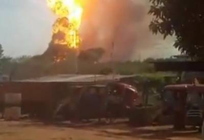 «Это теракт»: мощнейший взрыв прогремел на газовом заводе в Венесуэле
