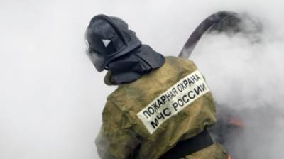 Комбайн загорелся в шахте комбината в Белгородской области