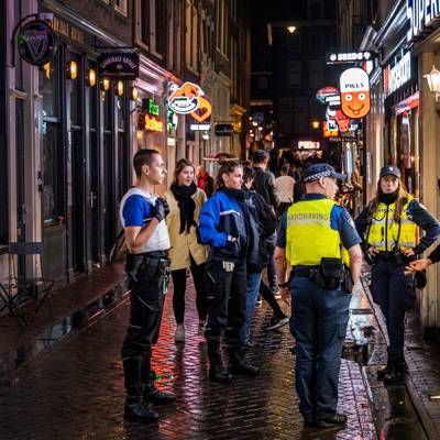 В Амстердаме задержали 58 человек на акции протеста