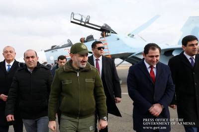 Пашинян подтвердил, что Армения приобрела российские истребители Сy-30 без боеприпасов к ним