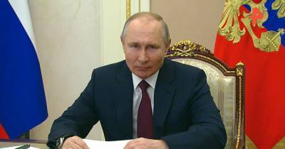 Путин назвал присоединение Крыма результатом укрепления России изнутри