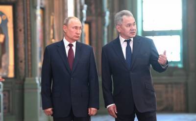 Песков рассказал, зачем Путин и Шойгу поехали отдыхать в Сибирь