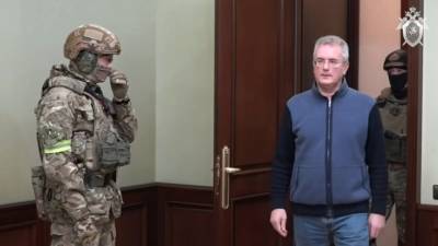 Появилось видео с задержанным губернатором Пензенской области