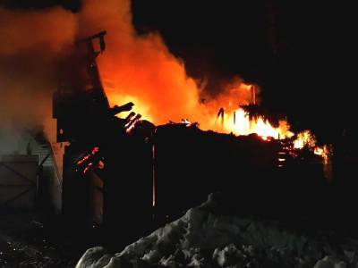 В Смоленской области сосед вовремя предупредил соседей о пожаре