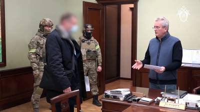 Опубликовано видео задержания пензенского губернатора Белозерцева