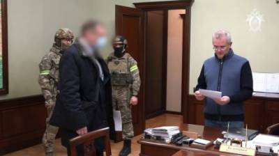 Следователи обнародовали кадры обыска кабинета Белозерцева