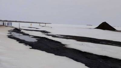В МЧС сообщили о ходе ликвидации прорыва нефтепровода в Саратовской области