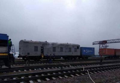 На Кіровоградщині під час руху загорівся потяг, загинув пасажир