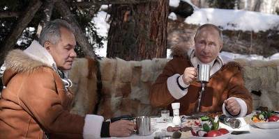 Путин и Шоуйгу отдыхают вместе с Сибири – фото и видео обсуждают в сети - ТЕЛЕГРАФ