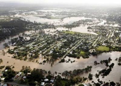 В Австралии проливные дожди привели к сильнейшему за 50 лет наводнению