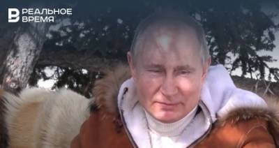 Путин и Шойгу отдыхают в сибирской тайге
