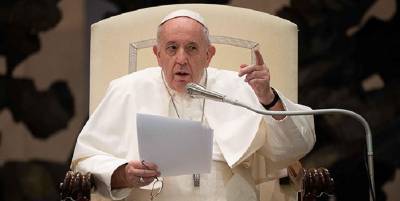 Папа Римский Франциск призвал бороться с организованной преступностью, наживающейся на пандемии COVID-19 - ТЕЛЕГРАФ