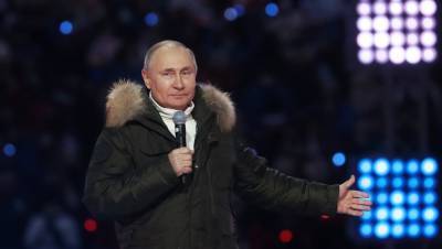 Путин назвал вхождение Крыма в состав России результатом укрепления страны