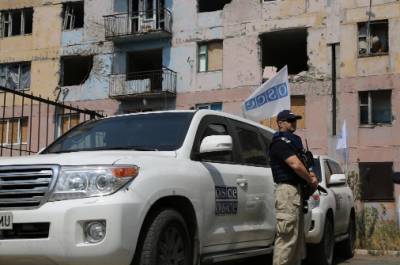Представители ОБСЕ заявили об атаке на их беспилотник в Донбассе