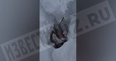 Сноубордистка провалилась под снег в Сочи и чуть не погибла