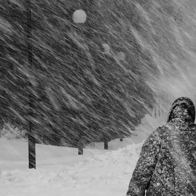 Снежный циклон накрыл часть территории Хабаровского края