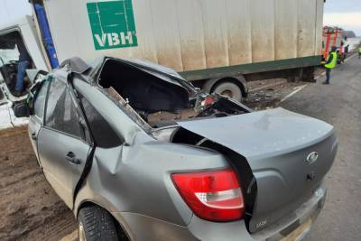 В Тамбовском районе в результате ДТП погиб водитель легковушки