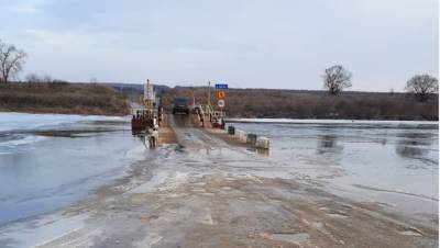 Началось! Из-за паводка в Липецкой области закрыли понтонный мост