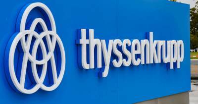 ThyssenKrupp остановил прокатный стан на заводе в Германии