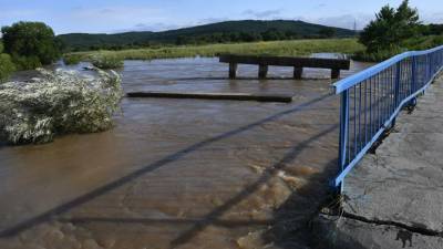 В Приморском крае рассказали о подъёме уровня воды в реках
