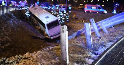 В Польше разбился очередной украинский автобус — один человек погиб
