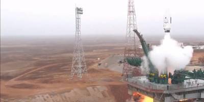 Ракета "Союз" успешно стартовала с Байконура с 38 иностранными спутниками