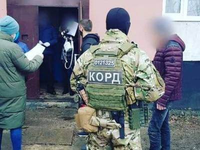 В Луганской области спецназ КОРД задержал банду наркодилеров