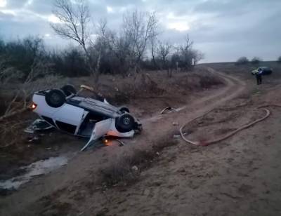 На трассе под Астраханью произошло смертельное ДТП