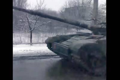 Террористы «ДНР» провели переброску танков