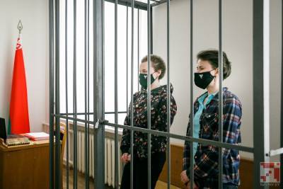 Фотофакт. В Минске судят сестер Миронцевых — за участие в протестной акции 10 августа