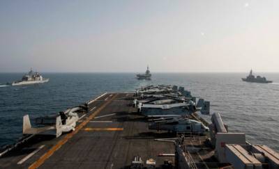 США, Бельгия, Франция и Япония проведут военно-морские учения на Ближнем Востоке