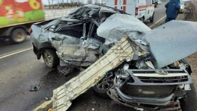 Водитель «Лады» погиб в ДТП с грузовиком в Тамбовской области