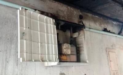 В одном из домов Ташкента произошло возгорание газового счетчика. Хозяин проверял утечку газа огнем