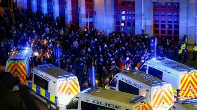 В Бристоле протест против закона о расширении полномочий полиции перерос в беспорядки